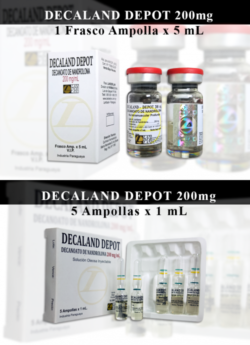 Decaland Depot 200 mg x 10 mL - Landerlan Gold